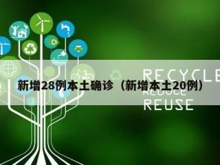 新增28例本土确诊（新增本土20例）