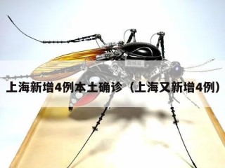 上海新增4例本土确诊（上海又新增4例）