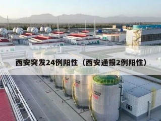西安突发24例阳性（西安通报2例阳性）
